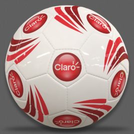 BOLA PERSONALIZADA DE FUTEBOL SEMI OFICIAL - CLARO