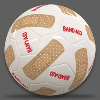 BOLA PERSONALIZADA FUTEBOL DE CAMPO OFICIAL - BANDAID