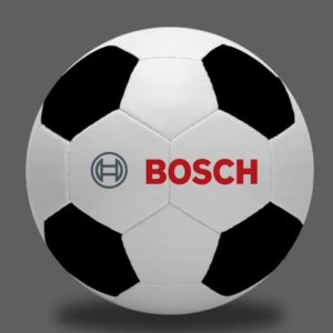 BOLA PERSONALIZADA FUTEBOL SOCIETY OFICIAL COSTURADA - BOSCH