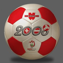 BOLA PERSONALIZADA FUTEBOL SOCIETY OFICIAL COSTURADA - WURTH