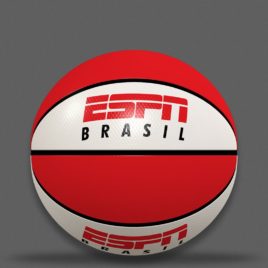 MINI BOLA PERSONALIZADA DE BASQUETE - ESPN