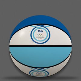 MINI BOLA PERSONALIZADA DE BASQUETE - P&G